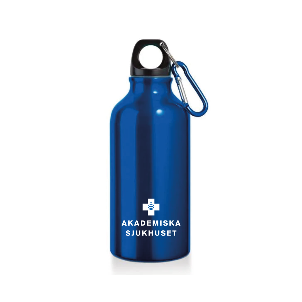 Blå Vattenflaska Aluminium
